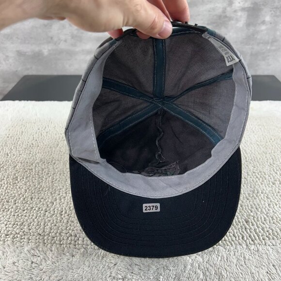 Vintage Mello Yello Racing Snapback Trucker Hat Two Tone Nascar Embroidered Cap - Picture 7 of 8